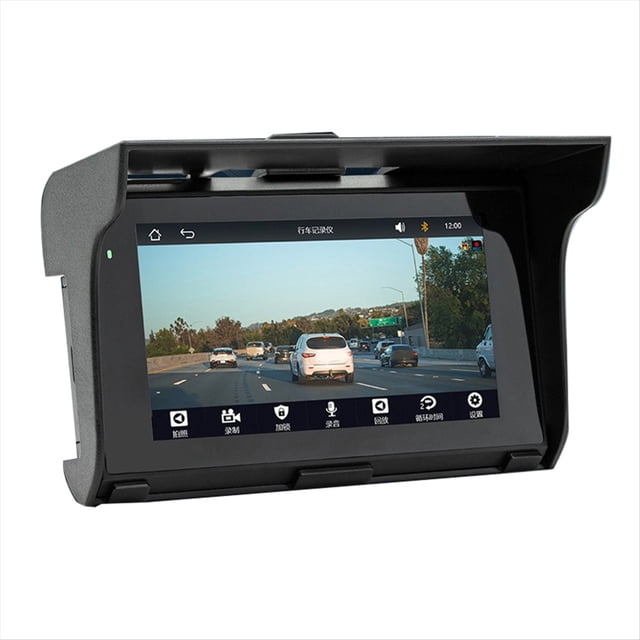 Navegador Portátil para Motocicleta de 5 Pulgadas, Reproductor MP5 Inalámbrico CarPlay Android, Radio Multimedia Portátil para Coche y Motocicleta.