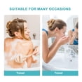 thumbnail image 6 of Niceauty 3pcs Shower Cap Girls EVA for Women Protect Hair in Bathing, 6 of 6