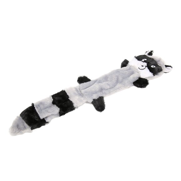 Juguetes de mapache chillones para perros, resistentes a las mordeduras, juguetes de dentición seguros para perros para suministros para mascotas, color gris