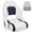 Blue, variant on NORTHCAPTAIN Premium Sport White Flip Up Boat Seat Captain Bucket Seat
