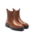 thumbnail image 4 of Botas Chelsea Cortas DREAM PAIRS Marrón Talla 9 Tacón Bajo, 4 of 7