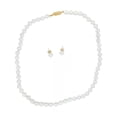 thumbnail image 1 of Set 2 Piezas Collar y Aretes Perla de Mallorca 8mm 45cm | Ivory, 1 of 6