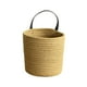thumbnail image 4 of Cesta rústica tejida, cesta decorativa para escritorio, organizador para colgar en la pared Marrón, 4 of 9