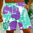 thumbnail image 2 of AXXD Mens Shorts Clearance Summer Special Print Beach Casual Trouser Shorts Father's Day Gift, 2 of 7