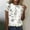 Gray, variant on Plus Size Tops for Women,Summer Tops,Women's Fashion Printed T-shirt Short Sleeves Blouse Round Neck Casual Tops