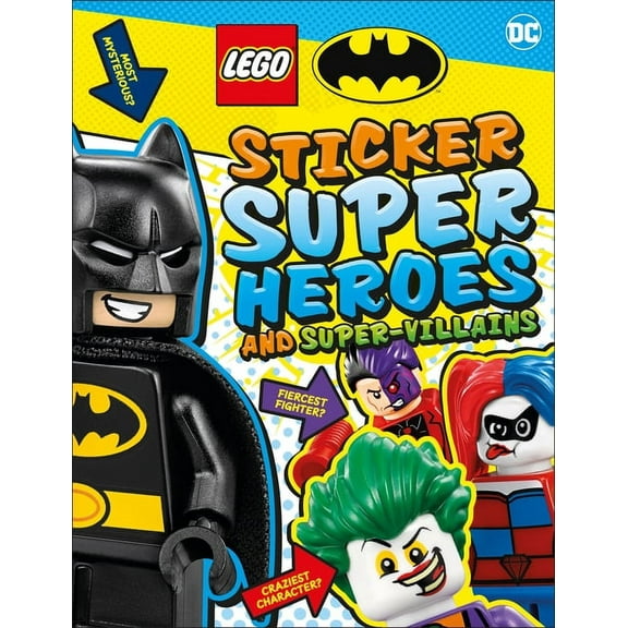 Ultimate Sticker Book: LEGO Batman Sticker Super Heroes and Super-Villains (Paperback)