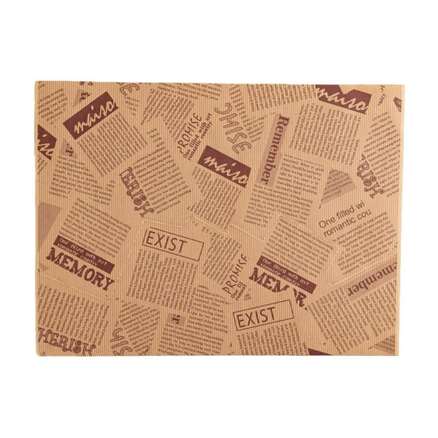50 piezas de papel para envolver sándwiches, papel recubierto, papel absorbente de aceite, papel para hamburguesas, papel rectangular desechable para envolver sándwiches.