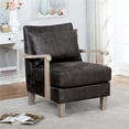 thumbnail image 6 of Furniture of America Ciela Faux Leather Accent Chair in Light Gray (Set of 2), 6 of 6