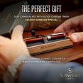 thumbnail image 3 of Scriveiner Deep Crimson Red Fountain Pen - Stunning Luxury Pen with Chrome Finish, Schmidt Nib (Medium), Best Pen Gift Set for Men & Women, Professional, Executive, Office, Nice Pens, 3 of 9
