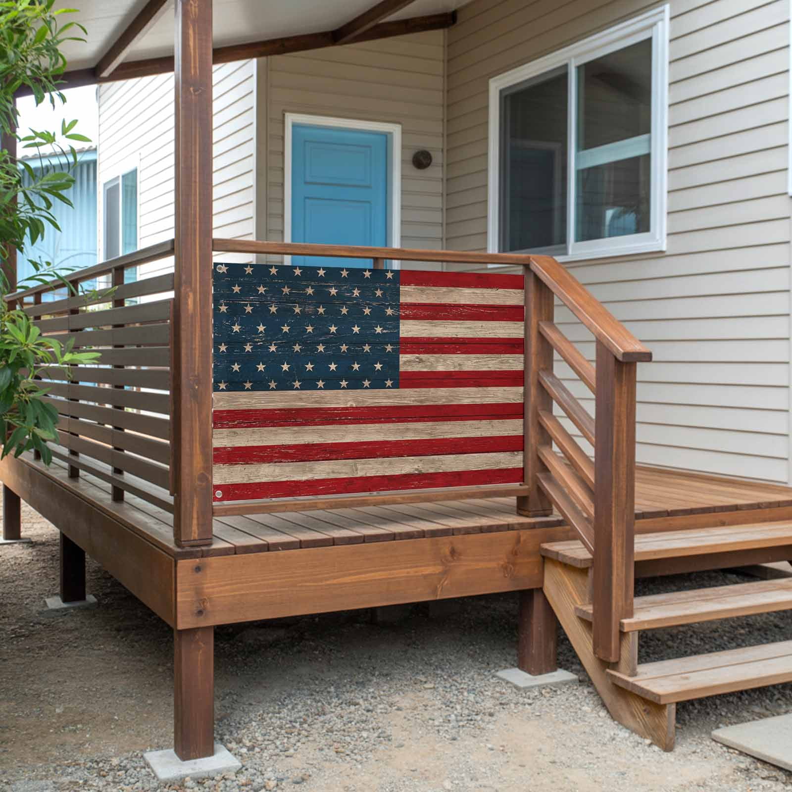 4th of July Flags for Outside 3x5 ft USA Flag Outdoor Flags Double Sided Grommets House Banner Patriotic Stars Red White and Blue Patio Yard Flag for Outdoor Party Porch Independence Day Decor