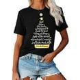 thumbnail image 2 of Christmas Shirts for Women: Merry and Bright T Shirt Short Sleeve Christmas Tree Shirt Christmas Vacation Tee, 2 of 5