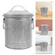 thumbnail image 2 of Basura en forma de cubo lata de basura conveniente contenedor de basura pequeña basura de la basura del hogar para la oficina para la oficina, 2 of 5