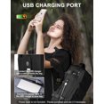 thumbnail image 2 of Laptop Bag for Women Carrying Computer Sleeve Case Shoulder Messenger Laptop Case for MacBook Air HP Lenovo Dell, 2 of 8