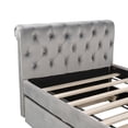thumbnail image 5 of Twin Size Upholstered daybed with Trundle, Wood Slat Support, 5 of 7