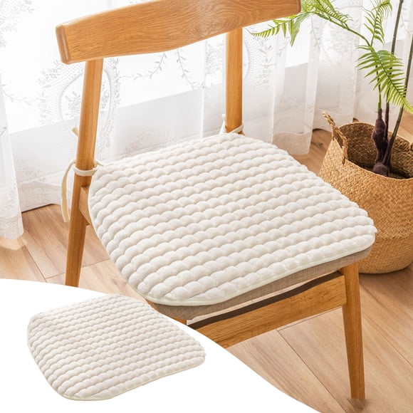 Seat Cushion for Chair, Floor Cushion for Tatami Mat or Dining Chair | Supportive Memory Foam Pad for Long Sitting | Living Room, Home, Office, or Balcony Use