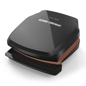 George Foreman 8 Serving Classic Plate Electric Indoor Grill And