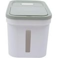thumbnail image 2 of Miumaeov 10 kg Large Food Storage Container, Flour Rice Dispenser, Airtight Container for Food, 2 of 9