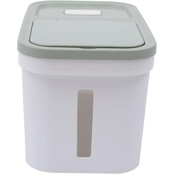 10 kg Large Food Storage Container, Flour Rice Dispenser, Airtight Container for Food