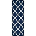 thumbnail image 6 of Safavieh Dhurries Navy/Ivory Area Rug, 6 of 7