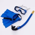 thumbnail image 4 of Ensemble de Masque de Plongée pour Enfants Antibuée Lunettes de Plongée Tube Respirant Palmes de Tuba, 4 of 7
