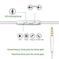 thumbnail image 2 of Universal Sweatproof Sport Earphones Earhook With Microphone Multifunction Control, 2 of 4