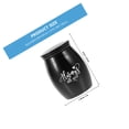 thumbnail image 2 of NIYANGLE Souvenirs de Chat pour Cendres Noir en Acier Inoxydable 1 Ensemble, 2 of 8