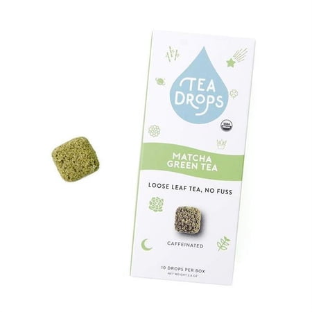 Tea Drops Organic Green Tea Drop, Matcha