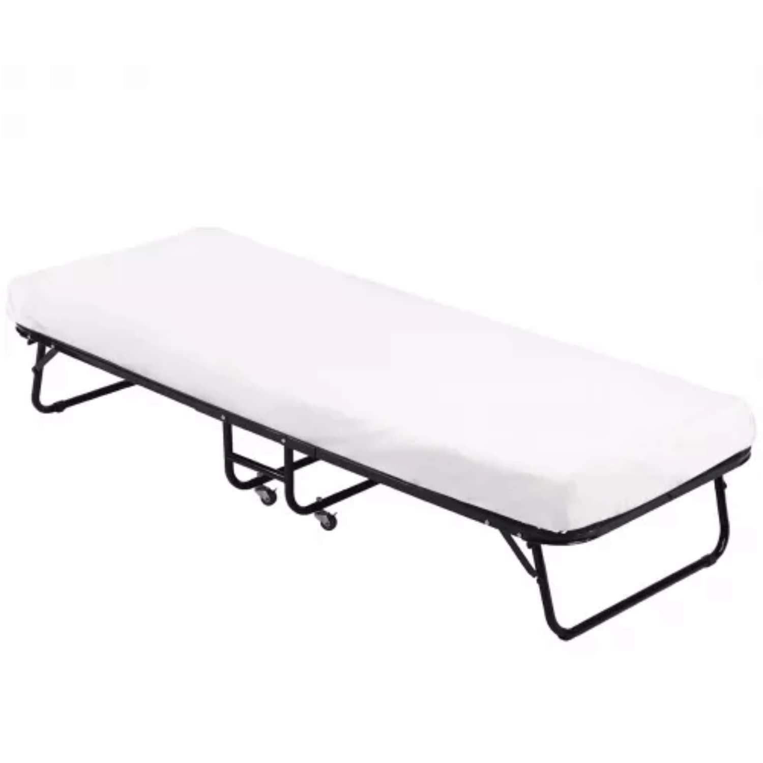 Dkeli Folding Guest Bed with 3.9 inch Comfort Foam Mattress