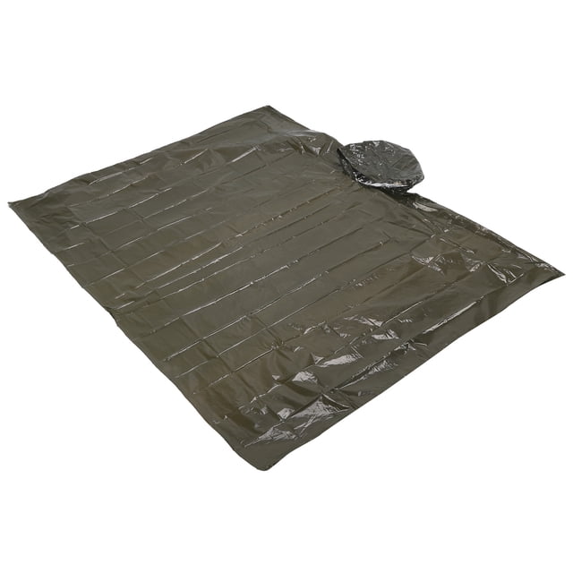 Chubasquero, Chubasquero térmico para exteriores con chubasquero térmico grueso con capucha, ropa impermeable de emergencia, tecnología avanzada