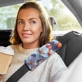 thumbnail image 6 of ALAZA Flower Patern4 Car Seat Belt Adjuster Neck Covers Shoulder Cushions Pads M, 6 of 8
