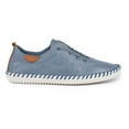 thumbnail image 3 of Lunar Womens St Ives Leather Sneakers, 3 of 5