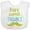 AA-White, variant on Inktastic Here Comes Trouble, Mustache, Moustache Boys or Girls Baby Bib
