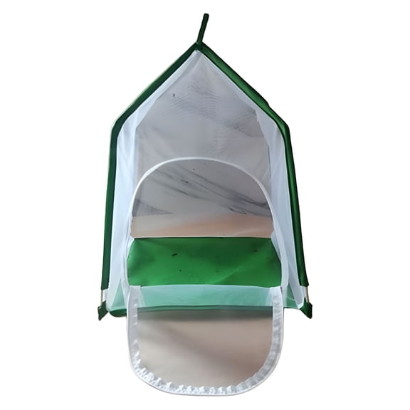 ACDANC Monarch Butterfly Habitat, Insect Mesh Cage, Caterpillar Enclosure Insect and Butterfly Habitat Cage Terrarium Pop-up 16 Inches Tall with Zipper Protection