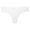 White, variant on Fengactive Womens Low Rise Seamless Thong Panties Ribbed Knit Scalloped Trim Cotton Crotch Underwear for Women