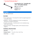 thumbnail image 2 of Front Sway Bar Link - Compatible with 1990 - 1994 Cadillac Eldorado 1991 1992 1993, 2 of 2