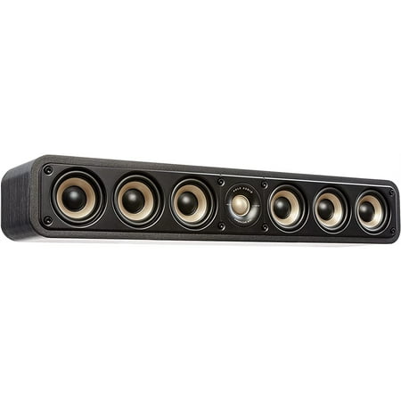 Polk Audio - Signature Elite ES35 Center Channel Speaker - Stunning Black
