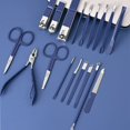 thumbnail image 3 of Professional Manicure Set 7-18 PCS Stainless Steel Nail Clipper Set Thick And Hard Nail Trimmer For Woman And Man Portable Set, 3 of 7