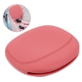 thumbnail image 4 of IFANLANDOR 2Pcs Pink Silicone Rectangular Makeup Sponge Case for Carrying and Travel Use, 4 of 8