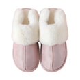 thumbnail image 3 of Zapatillas de felpa casuales zapatos de casa antideslizantes hombres mujeres calzado decorativo de invierno Violeta Yuyangstore Pantuflas de felpa, 3 of 8