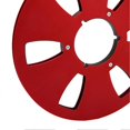 thumbnail image 4 of 1/4 10 Inch Empty Tape Reel Aluminum Alloy 6 Hole Universal Opening Machine Part Sound Tape Takeup Reel Red, 4 of 4