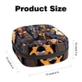 thumbnail image 2 of Dachshund Sanitary Napkin Storage Bag with Plush Velvet, Sponge, and Oxford Cloth - 4.7x6.6x6.6 in - Keep Your Sanitary Napkins Organized, 2 of 6