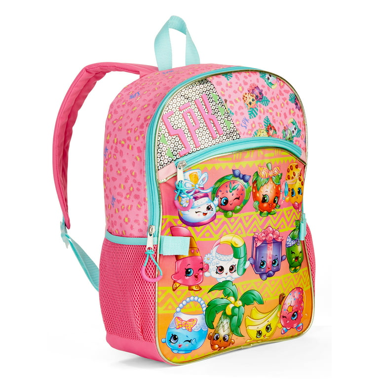 Shopkins 16 Backpack with Lunch Kit, School Kids Accessories