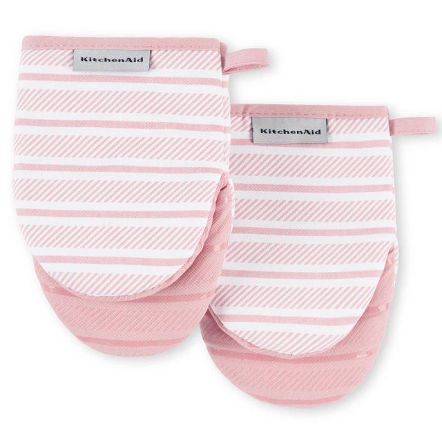 Juego de 2 guantes de cocina KitchenAid Albany Dried Rose
