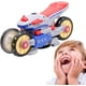 thumbnail image 1 of Motorcycle Transform, Electric Motorcycle Transform 360 Degree Rotating, 4 Wheels Motorcycle Toys with Music LED Light for Kids Boys Kindergarten, 1 of 4