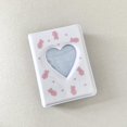 thumbnail image 4 of GUOOL 3 inch Mini Photo Album Photocard Sleeves Photo Card Storage Collect Book Sturdy pink rabbit, 4 of 6
