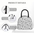 thumbnail image 4 of Disketp Nautical Themed Simple Anchors Bolsa Térmica para Almuerzo, Lonchera con Abertura Amplia y Gran Capacidad, Organizador Reutilizable para Mujeres, Hombres y Adultos, 4 of 6