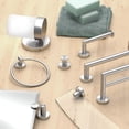 thumbnail image 3 of Gatco 4645A Glam Double Robe Hook, Satin Nickel, 3 of 4