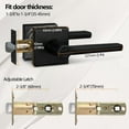 thumbnail image 4 of Keyed Entry Lever Lock in Matte for Exterior Door HDDBETP, 4 of 6