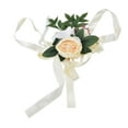 thumbnail image 4 of Flores para respaldo de silla de boda Jadeshay artificiales A, 4 of 5