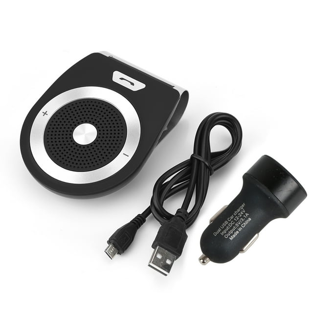 Speakerphone,Smart Wireless Bluetooth Hands Wireless Speaker Car Visor Clip Expertly Crafted